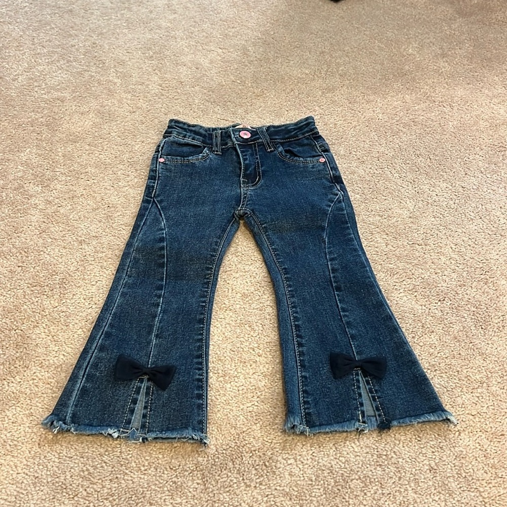 Girl Toddler Flared Jeans Size 24 months
